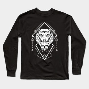 Tiger geometry Long Sleeve T-Shirt